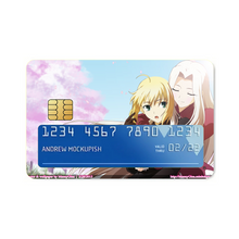 Load image into Gallery viewer, Anime Fate/Zero Credit Card Skins (4-in-1 Pack)