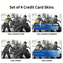 Load image into Gallery viewer, Anime Fate/Zeror Credit Card Skins (4-in-1 Pack)