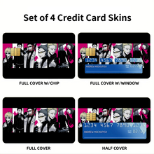 Load image into Gallery viewer, Anime Fate/Zeror Credit Card Skins (4-in-1 Pack)