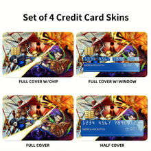 Load image into Gallery viewer, Anime Fate/Zeror Credit Card Skins (4-in-1 Pack)