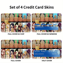 Load image into Gallery viewer, Anime Fate/Zeror Credit Card Skins (4-in-1 Pack)