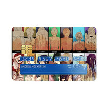 Load image into Gallery viewer, Anime Fate/Zeror Credit Card Skins (4-in-1 Pack)