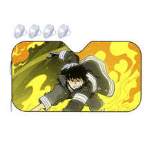 Load image into Gallery viewer, Anime Fire Force  Car Sunshade
