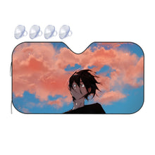 Load image into Gallery viewer, Anime Fire Force Car Sunshade
