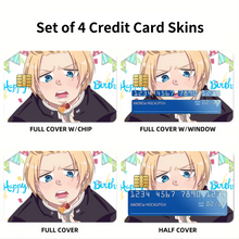 Load image into Gallery viewer, Anime Fire Force Credit Card Skins (4-in-1 Pack)