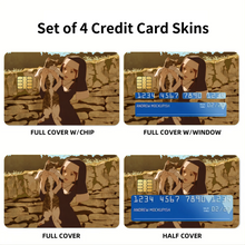 Load image into Gallery viewer, Anime Fire Force Credit Card Skins (4-in-1 Pack)