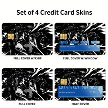 Load image into Gallery viewer, Anime Fire Force Credit Card Skins (4-in-1 Pack)