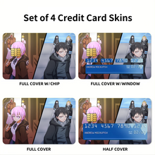 Load image into Gallery viewer, Anime Fire Force Credit Card Skins (4-in-1 Pack)