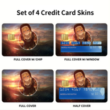 Load image into Gallery viewer, Anime Fire Force Credit Card Skins (4-in-1 Pack)