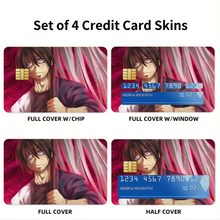 Load image into Gallery viewer, Anime Fire Force Credit Card Skins (4-in-1 Pack)