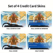 Load image into Gallery viewer, Anime Fire Force Credit Card Skins (4-in-1 Pack)