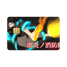 Load image into Gallery viewer, Anime Fire Force Credit Card Skins (4-in-1 Pack)
