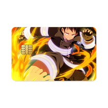 Load image into Gallery viewer, Anime Fire Force Credit Card Skins (4-in-1 Pack)