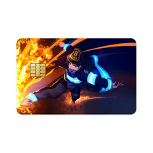 Load image into Gallery viewer, Anime Fire Force Credit Card Skins (4-in-1 Pack)