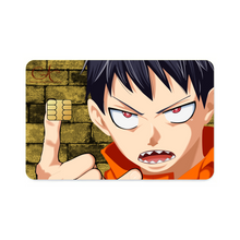 Load image into Gallery viewer, Anime Fire Force Credit Card Skins (4-in-1 Pack)