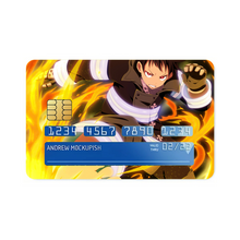 Load image into Gallery viewer, Anime Fire Force Credit Card Skins (4-in-1 Pack)