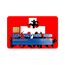 Load image into Gallery viewer, Anime Fire Force Credit Card Skins (4-in-1 Pack)