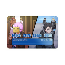 Load image into Gallery viewer, Anime Fire Force Credit Card Skins (4-in-1 Pack)