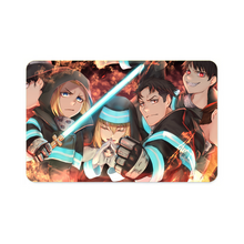 Load image into Gallery viewer, Anime Fire Force Credit Card Skins (4-in-1 Pack)