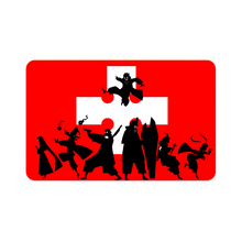Load image into Gallery viewer, Anime Fire Force Credit Card Skins (4-in-1 Pack)