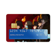 Load image into Gallery viewer, Anime Fire Force Credit Card Skins (4-in-1 Pack)