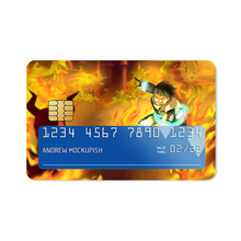 Load image into Gallery viewer, Anime Fire Force Credit Card Skins (4-in-1 Pack)