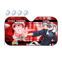 Load image into Gallery viewer, Anime Food Wars: Shokugeki no Soma Car Sunshade