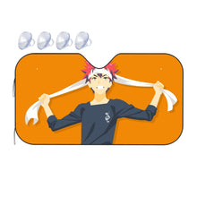 Load image into Gallery viewer, Anime Food Wars: Shokugeki no Soma Car Sunshade