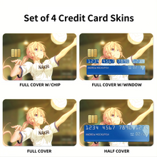 Load image into Gallery viewer, Anime Food Wars: Shokugeki no Soma Credit Card Skins (4-in-1 Pack)