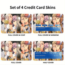 Load image into Gallery viewer, Anime Food Wars: Shokugeki no Soma Credit Card Skins (4-in-1 Pack)