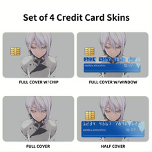 Load image into Gallery viewer, Anime Food Wars: Shokugeki no Soma Credit Card Skins (4-in-1 Pack)