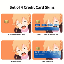 Load image into Gallery viewer, Anime Food Wars: Shokugeki no Soma Credit Card Skins (4-in-1 Pack)