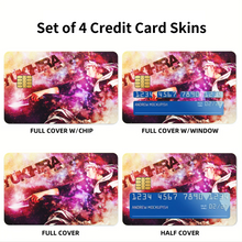 Load image into Gallery viewer, Anime Food Wars: Shokugeki no Soma Credit Card Skins (4-in-1 Pack)