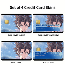 Load image into Gallery viewer, Anime Food Wars: Shokugeki no Soma Credit Card Skins (4-in-1 Pack)
