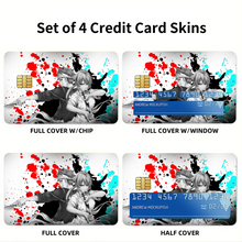 Load image into Gallery viewer, Anime Food Wars: Shokugeki no Soma Credit Card Skins (4-in-1 Pack)