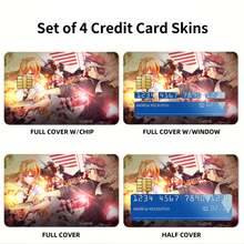 Load image into Gallery viewer, Anime Food Wars: Shokugeki no Soma Credit Card Skins (4-in-1 Pack)