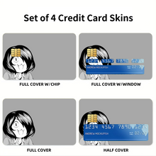 Load image into Gallery viewer, Anime Food Wars: Shokugeki no Soma Credit Card Skins (4-in-1 Pack)