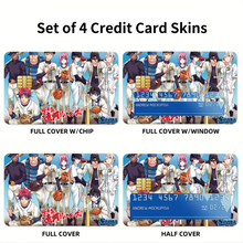 Load image into Gallery viewer, Anime Food Wars: Shokugeki no Soma Credit Card Skins (4-in-1 Pack)