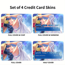 Load image into Gallery viewer, Anime Food Wars: Shokugeki no Soma Credit Card Skins (4-in-1 Pack)