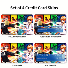 Load image into Gallery viewer, Anime Food Wars: Shokugeki no Soma Credit Card Skins (4-in-1 Pack)