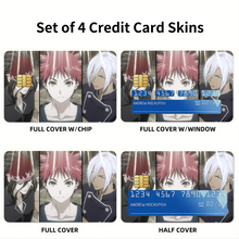 Load image into Gallery viewer, Anime Food Wars: Shokugeki no Soma Credit Card Skins (4-in-1 Pack)