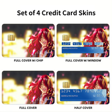 Load image into Gallery viewer, Anime Food Wars: Shokugeki no Soma Credit Card Skins (4-in-1 Pack)