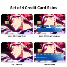 Load image into Gallery viewer, Anime Food Wars: Shokugeki no Soma Credit Card Skins (4-in-1 Pack)