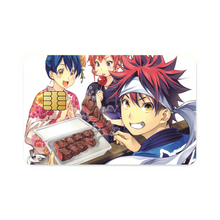 Load image into Gallery viewer, Anime Food Wars: Shokugeki no Soma Credit Card Skins (4-in-1 Pack)