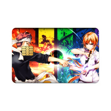 Load image into Gallery viewer, Anime Food Wars: Shokugeki no Soma Credit Card Skins (4-in-1 Pack)