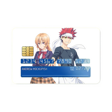 Load image into Gallery viewer, Anime Food Wars: Shokugeki no Soma Credit Card Skins (4-in-1 Pack)