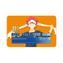 Load image into Gallery viewer, Anime Food Wars: Shokugeki no Soma Credit Card Skins (4-in-1 Pack)