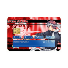 Load image into Gallery viewer, Anime Food Wars: Shokugeki no Soma Credit Card Skins (4-in-1 Pack)
