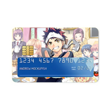 Load image into Gallery viewer, Anime Food Wars: Shokugeki no Soma Credit Card Skins (4-in-1 Pack)