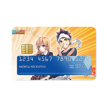 Load image into Gallery viewer, Anime Food Wars: Shokugeki no Soma Credit Card Skins (4-in-1 Pack)